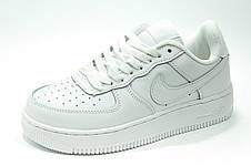 Білі кросівки Nike Air Force 1 жіночі (Найк Аір Форс), фото 2