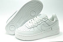 Білі кросівки Nike Air Force 1 жіночі (Найк Аір Форс), фото 4