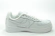 Білі кросівки Nike Air Force 1 жіночі (Найк Аір Форс), фото 6
