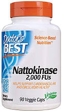 Doctor's Best Nattokinase 2000 FUs 90 VCaps