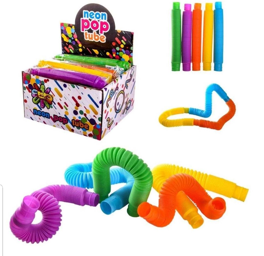 Гнучка іграшка-антистрес "Pop Tube" 70 див.