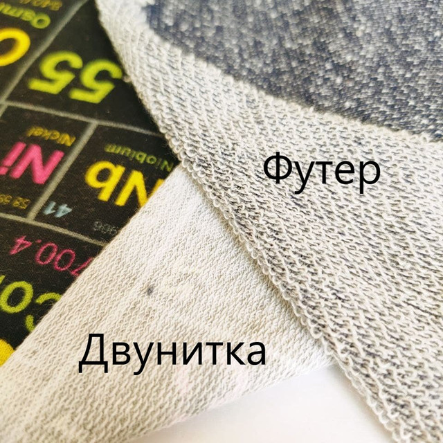 тканини футера і двуниткі