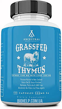 Ancestral Supplements Thymus / Екстракт тимусу 180 капсул BX593