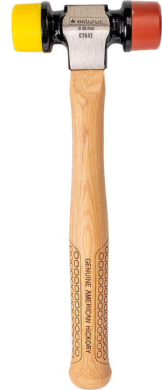 Молоток рихтовочний Richmann 600 г ручка Hickory (C2642)