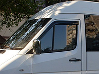 Дефлекторы окон, ветровики на Volkswagen LT II 1996-2006 (скотч) AV-Tuning