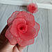 Гумки двоколірна троянда червоного кольору 6 см, фото 4