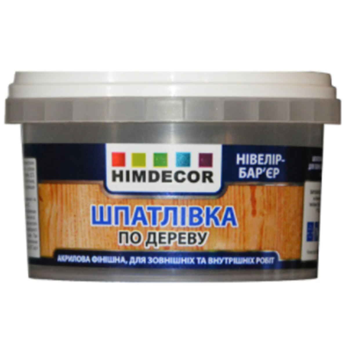 Шпаклевка для дерева Himdecor ольха 0.35кг - фото 1 - id-p985252633