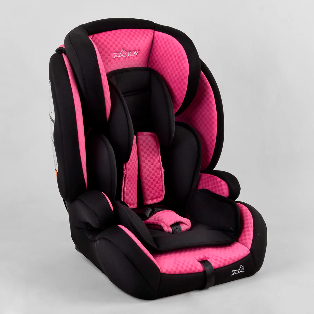 Дитяче автокрісло JOY 10866 ISOFIX Рожеве Група 1-2-3 від 9 до 36 кг (03462)