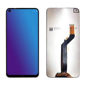 Дисплей для Tecno Camon 15 з сенсорним склом (Чорний) Оригінал Китай