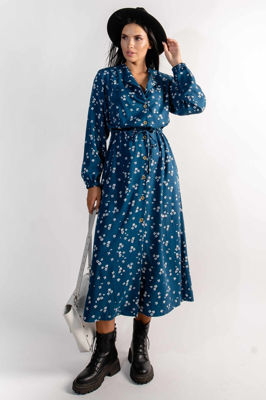 Універсальне повсякденне плаття Марві максі довжини напівприлягаючого силуету 42-56 розмір різні кольори, фото 1