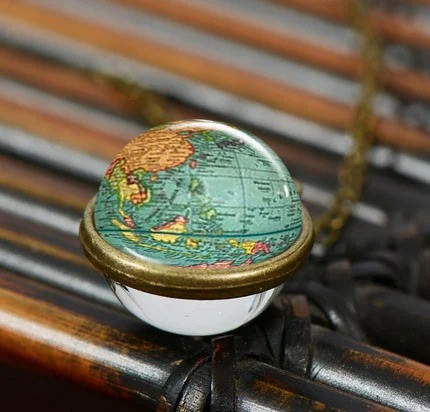 Кулон на шию подарунковий Планета Земля, фото 1