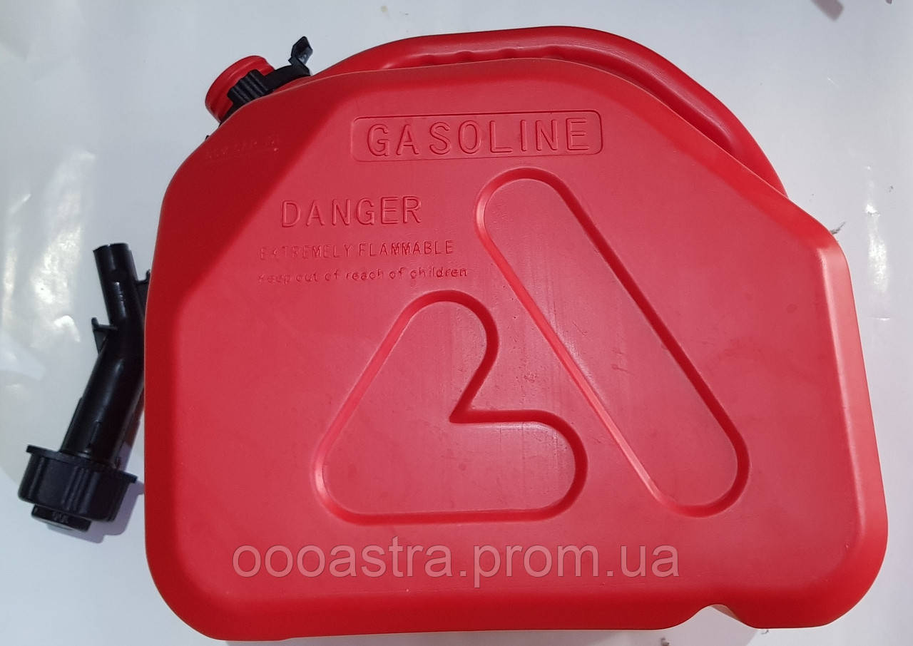 Канистра пластиковая 5 литров с лейкой для бензина (ID#1464891707 ...