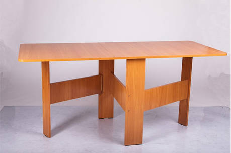 Стіл - трасформер Книжка Мікс меблі, колір горіх, фото 1