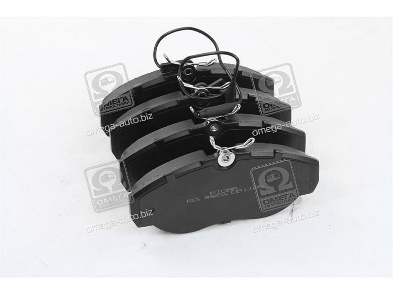 Колодки гальмівного диска, гальмівні колодки FIAT DUCATO, JUMPER, BOXER 94 - передн. (RIDER), фото 1