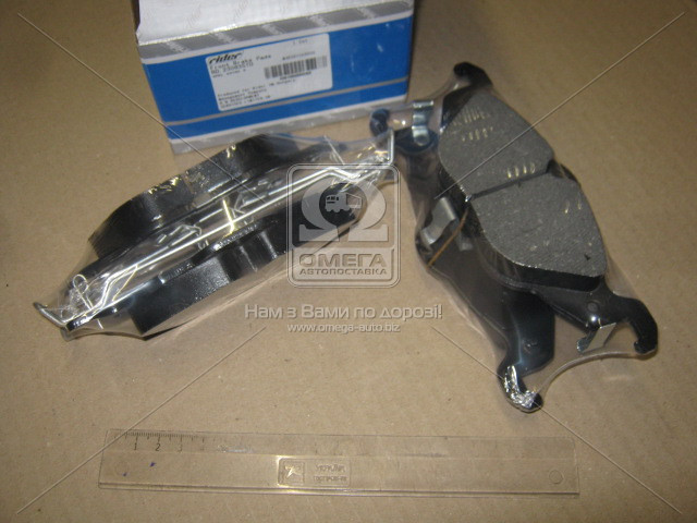 Колодки гальмівного диска, гальмівні колодки STANDARD OPEL ASTRA G передн. (RIDER), фото 1