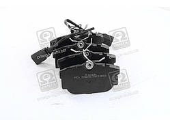 Колодки гальмівного диска, гальмівні колодки VW TRANSPORTER (T4) 90-03 задн. з датчиком (RIDER)