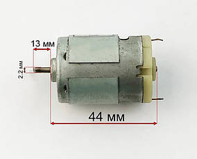 Мотор редуктора дитячого електромобіля Bambi 380 класу 16500 RPM 6V, фото 5