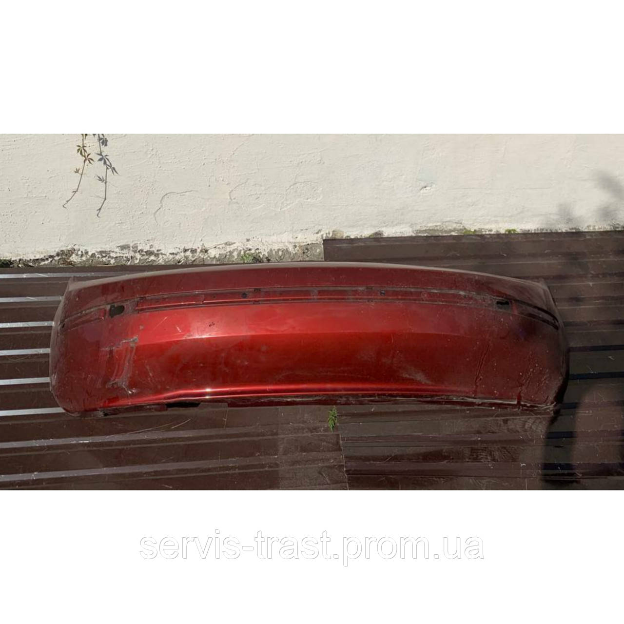 Бампер задній Skoda Fabia хітчбек