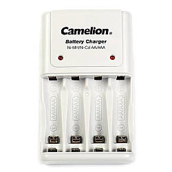 Мережевий зарядний пристрій для акумуляторів AA, AAA Camelion BC-1010B, White