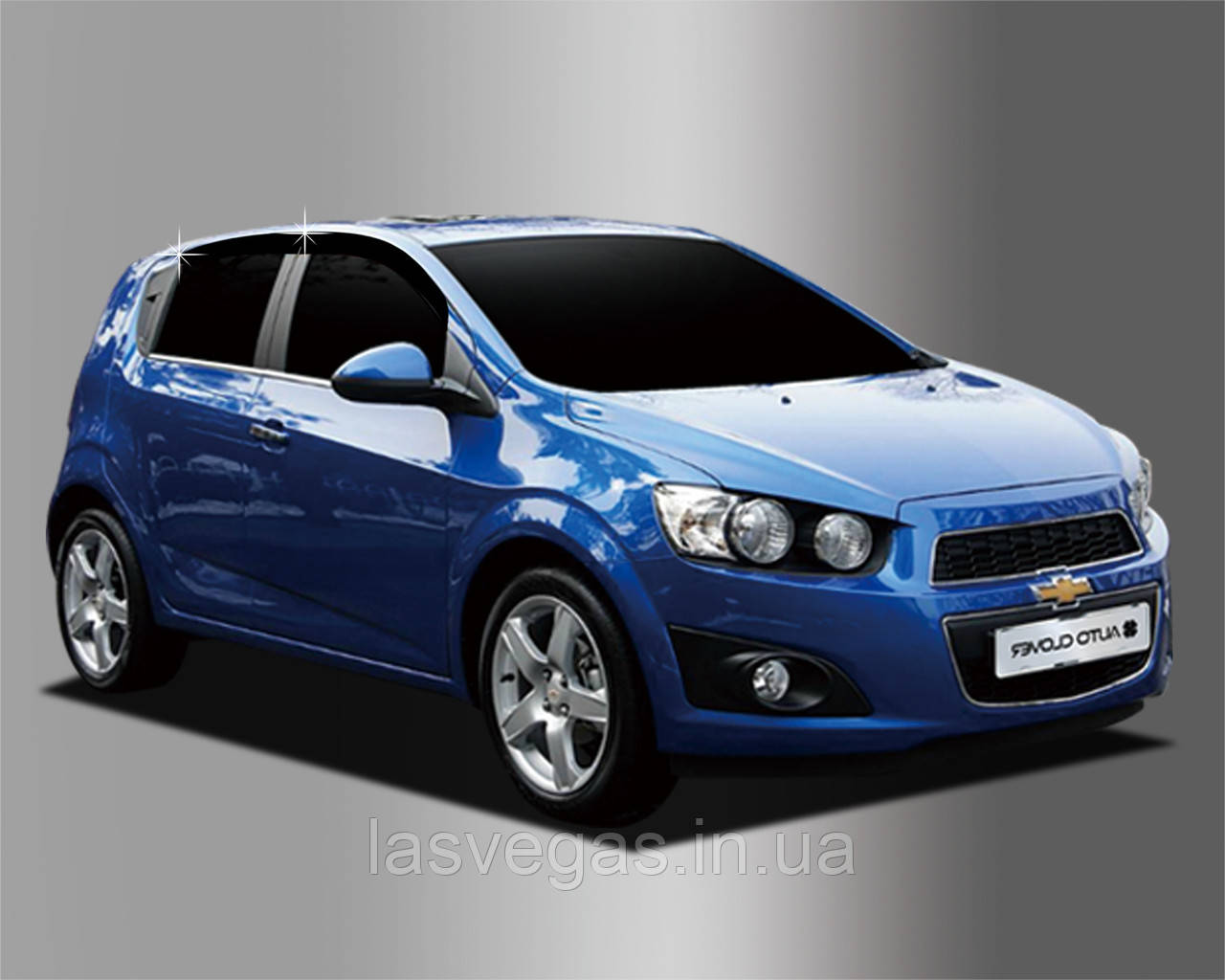 Дефлектори вікон Chevrolet Aveo Hatchback T300 2011-2021 (Autoclover/Корея)