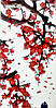 Вінілові наклейки на стіну, шафа "Квітуча сакура - Японія!" 93см*1м66см (2листа90*60см), фото 4