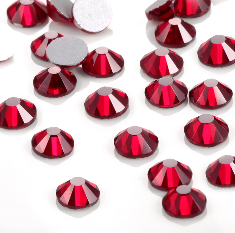 Стрази SS-3 Siam 1,4 мм (скло) 1440 штук, фото 1