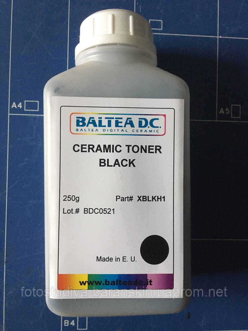 Керамічний тонер Black Балтея Італія для декольних принтерів Canon and Rikoh (оригінал)