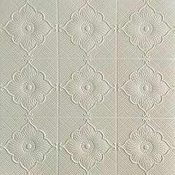 Стельова панель ПВХ Квіти Ромби 3Д панелі самоклеюча м'яка для стелі 700*700*6мм (163)