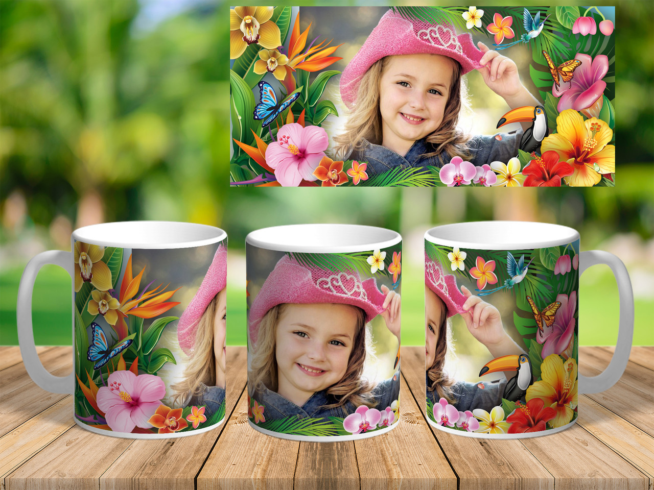 Чашка з фото для дівчинки