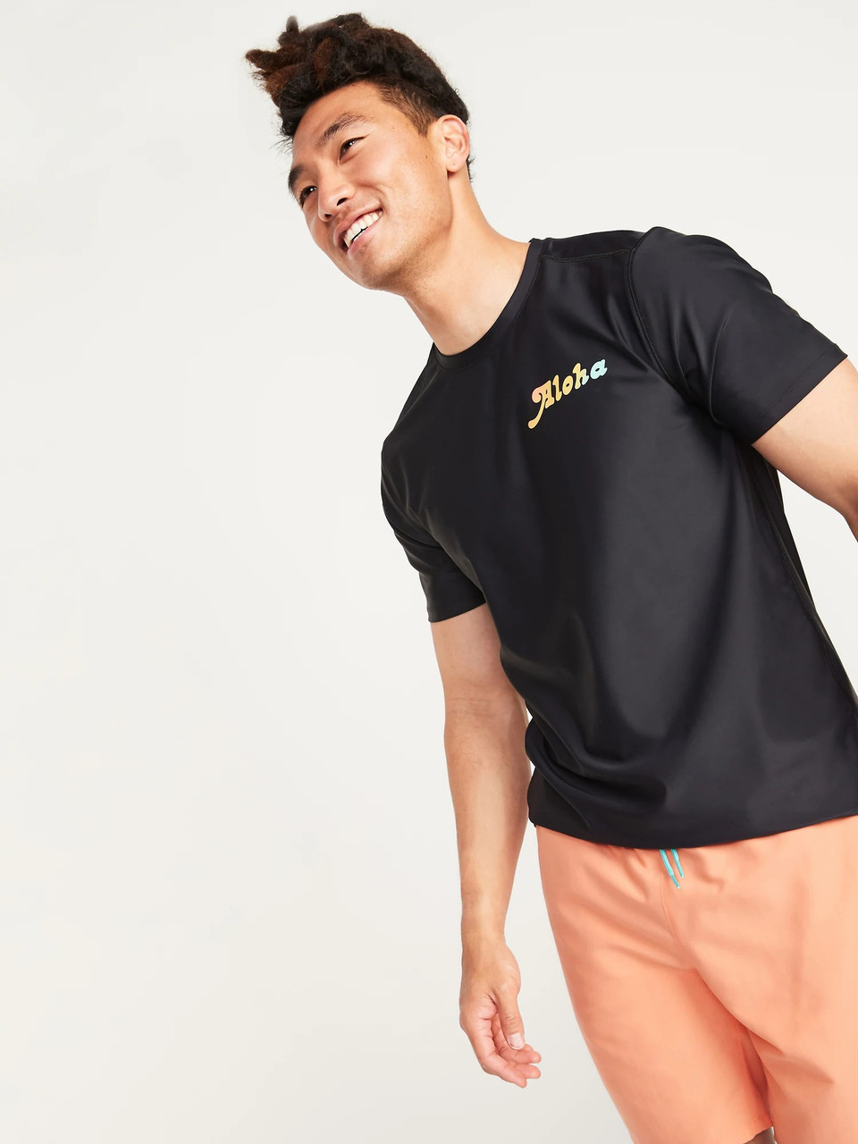 Мужской рашгард Old Navy футболка для купания с защитой от солнца UPF ...