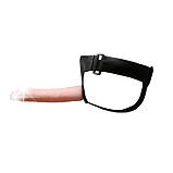 Жіночий страпон Ultra Passionate Harness Flesh, 22,5 см, фото 3