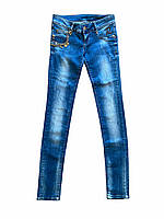 Жіночі сині джинси RAW з низькою посадкою