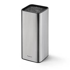 Підставка універсальна для кухонних ножів та ножиць 10.5х10.5х23.5см з нержавіючої сталі Fissman