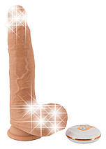 Реалістичний вібратор з функцією штовхання та дистанційним пультом керування Natural Thrusting Vibe, фото 3