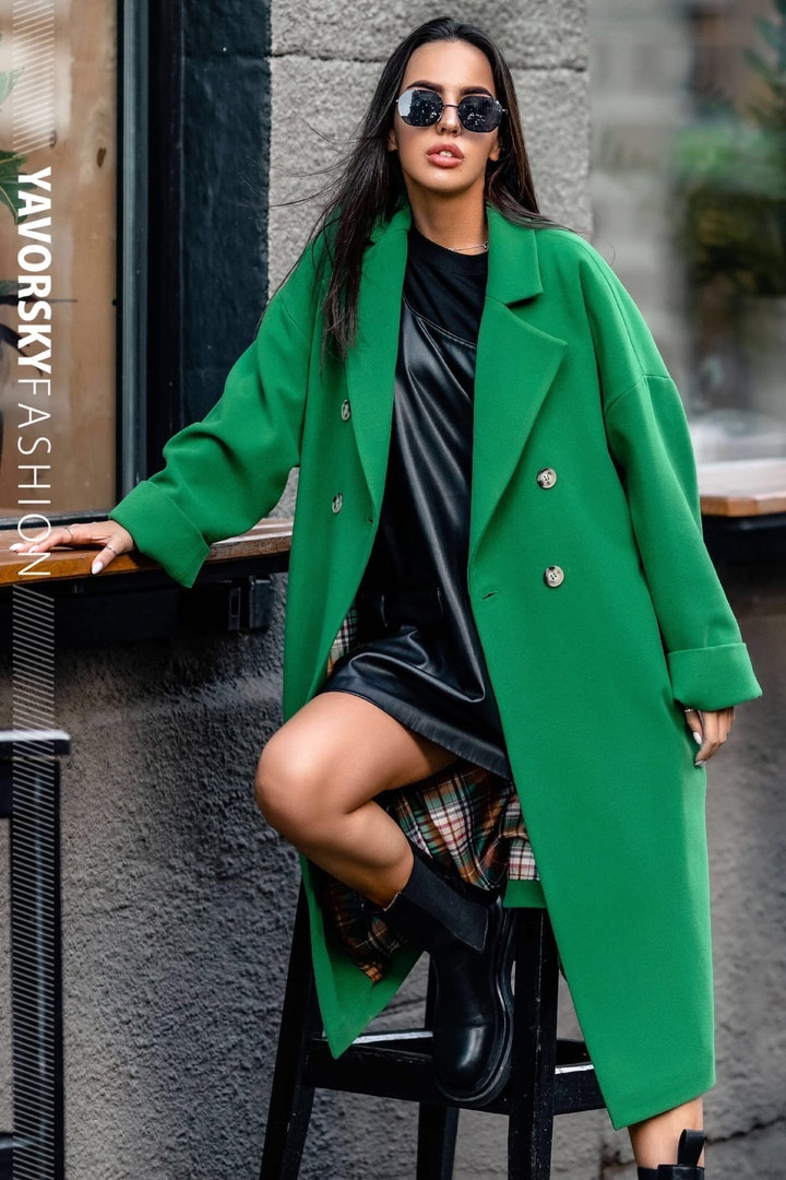 Пальто Yavorsky Ігнес жіноче стильне кашемірове на ґудзиках Gy1779