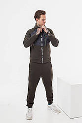Стильний спортивний костюм для чоловіків khaki