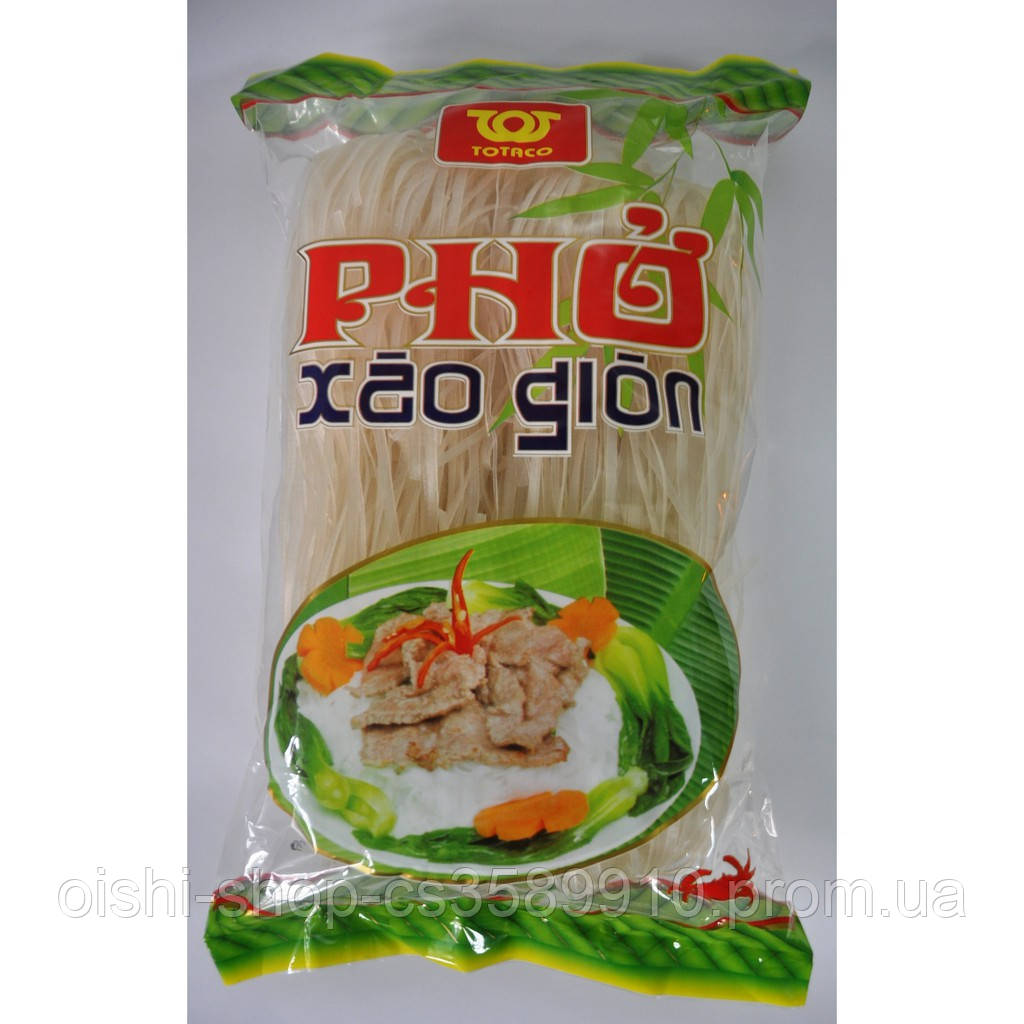 Рисовая лапша широкая - Высокого Качества Totaco Pho Xao Gion 500г (ID ...