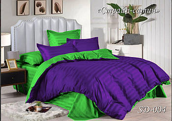 Комплект постільної білизни ТМ Тет-@-Тет Double Stripe Satin SD-004 євро