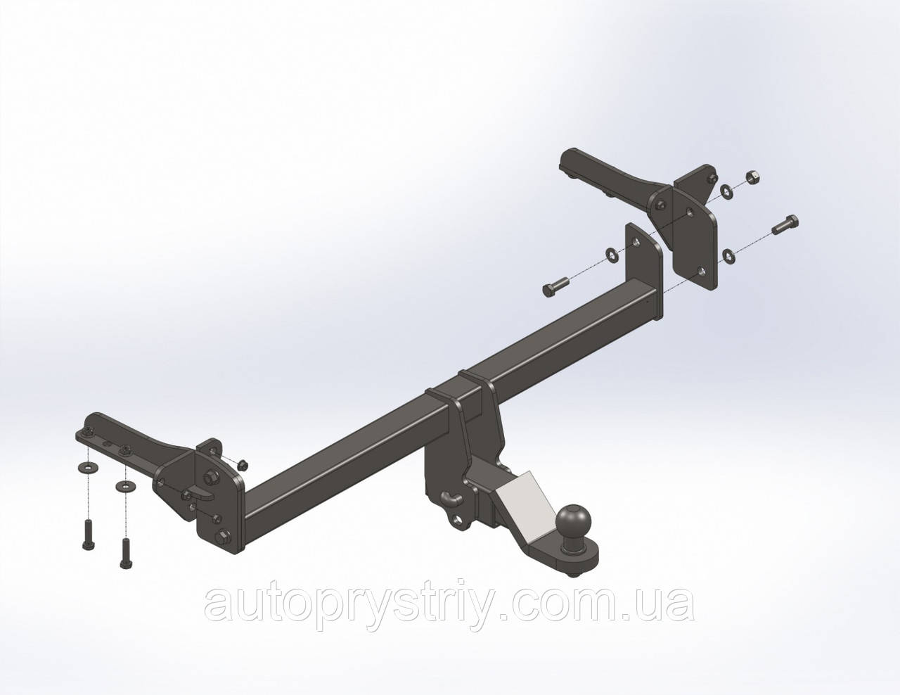 Фаркоп - Subaru Outback Кросовер Америка (2015-2019) вставка під квадрат