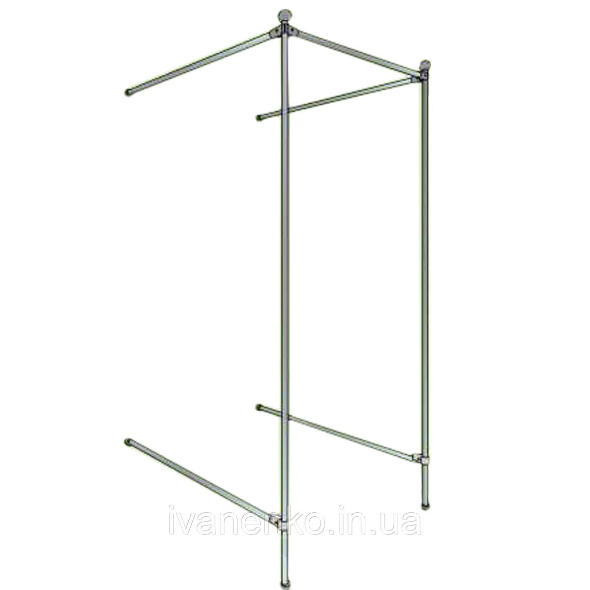 Приміркова кабінка прямокутна посилена, фото 1