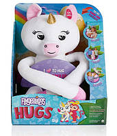 Інтерактивний м'який єдиноріг обіймашка Wow Wee Fingerling Hugs Interactive Unicorn Plush