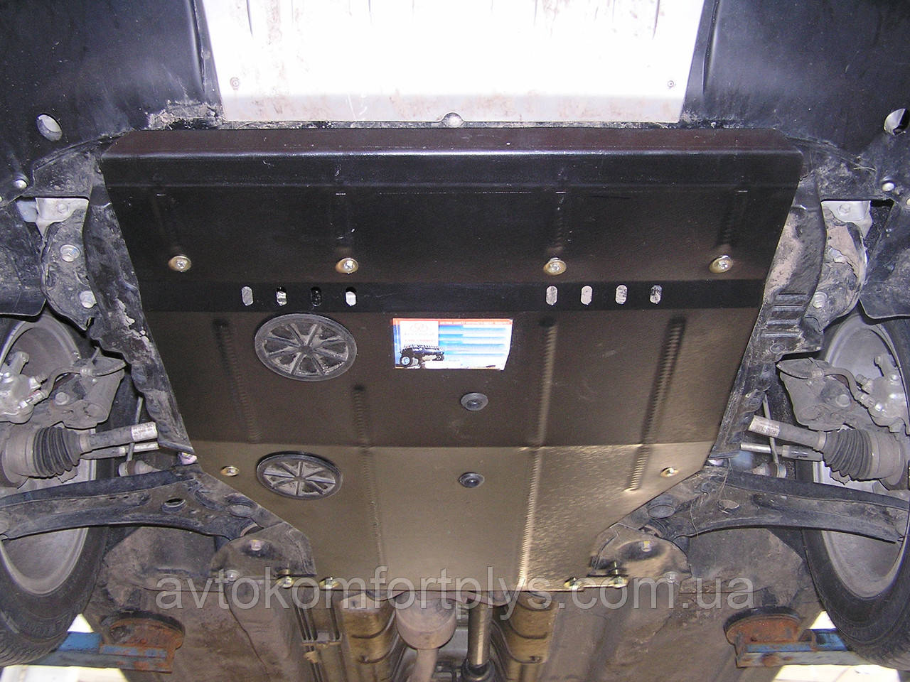 Металева (сталева) захист двигуна (картера) Fiat Sedici (2006-) (всі об'єми), фото 1