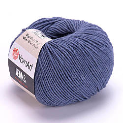 YarnArt Jeans (Ярнарт Джинс) 68 сіро-джинсовий