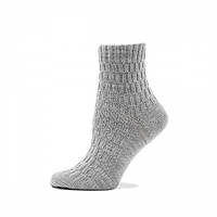 Женские носки Лонкаме полушерстяные серые (6010)