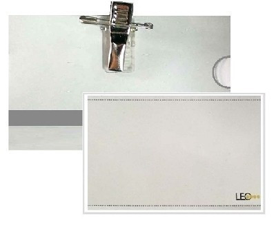 Бейдж горизонтальний із шпилькою Leo, L1101