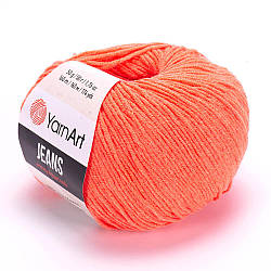 YarnArt Jeans (Ярнарт Джинс) 61 морквяний