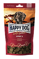 Лакомства для собак Happy Dog Soft Snac Africa средних и больших пород со вкусом страуса, 100гр