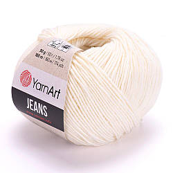YarnArt Jeans (Ярнарт Джинс) 03 молочний