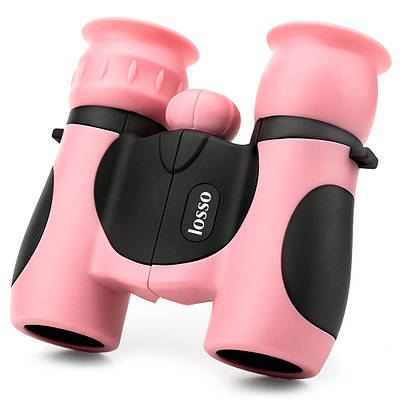 Бінокль дитячий LOSSO "Юнга" 8*21, рожевий