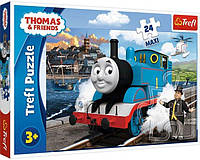 Пазлы Trefl Счастливый день Томаса. Thomas and Friends 24шт.MAXI (14317)